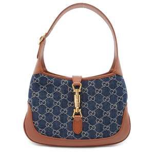Gucci Shoulder Bag Jackie 1961 GG Denim Small Handbag